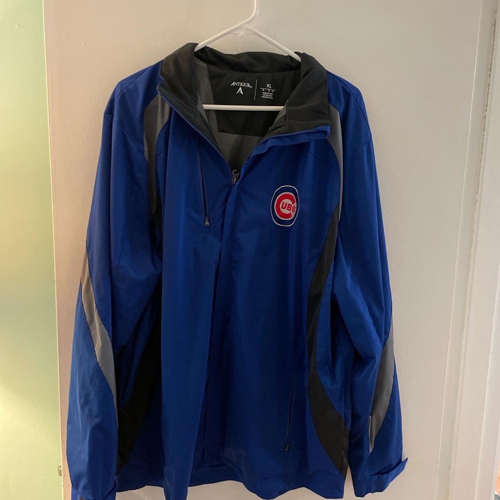 Blue retro style Chicago Cubs